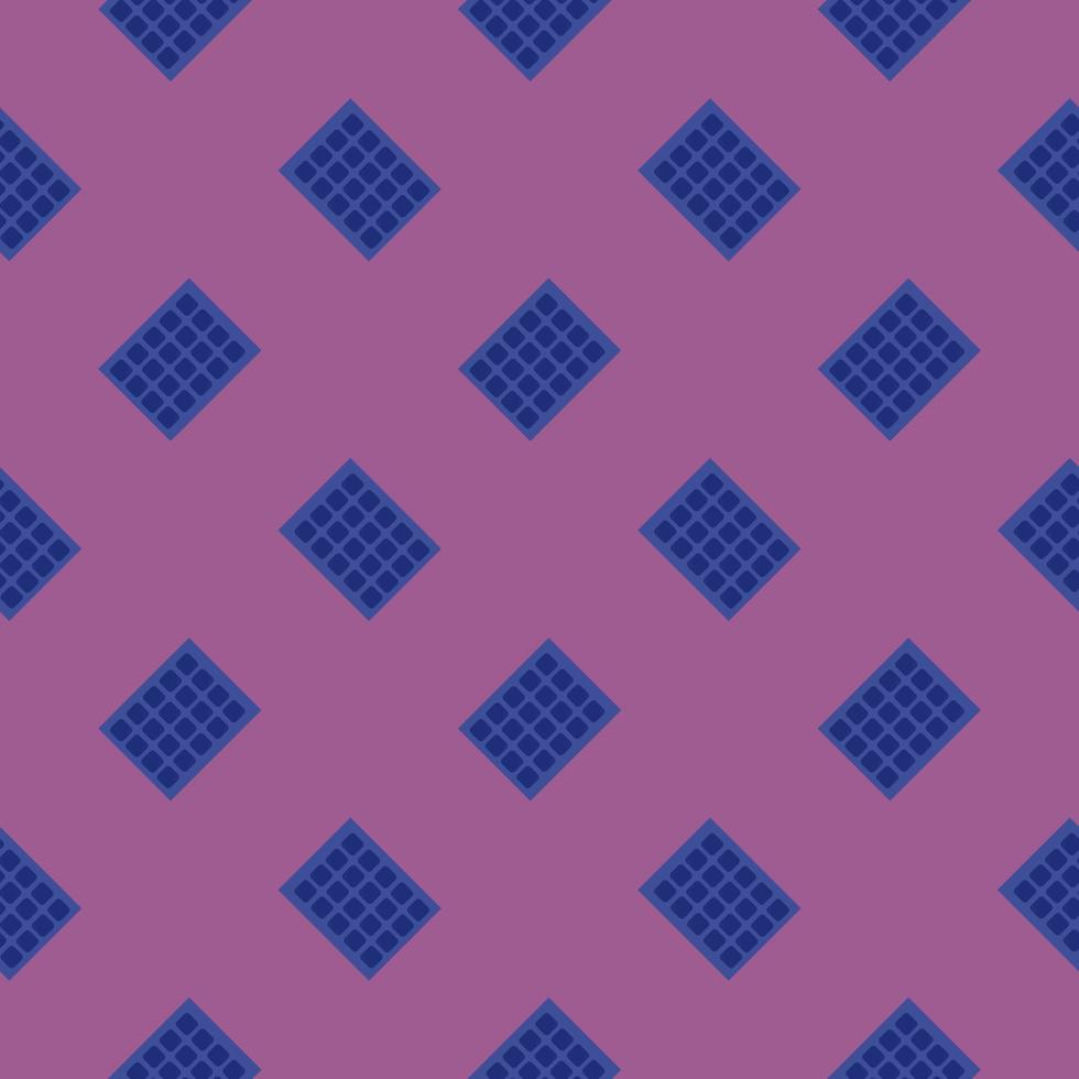 zonne- paneel , naadloos patroon Aan een roze achtergrond. vector