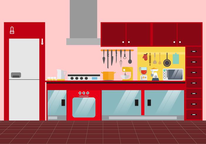 Cocina Gratis Vector