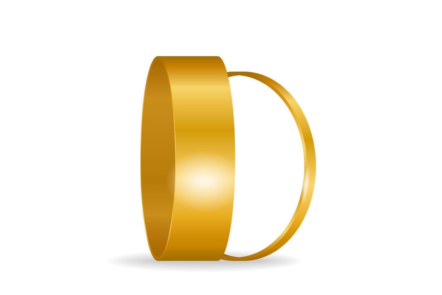 goud bruiloft ringen vector illustratie. sieraden gloed ring, romance en liefde symbool