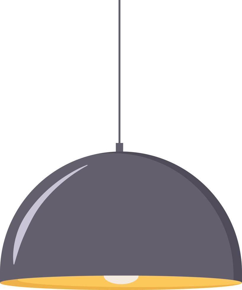 plafond lamp, illustratie, vector Aan wit achtergrond.