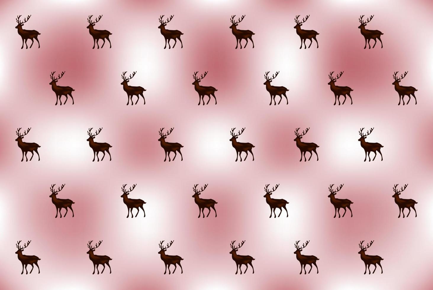 Kerstmis patroon Aan wit en roze achtergrond met hert. vector afbeelding. pakket ontwerp.