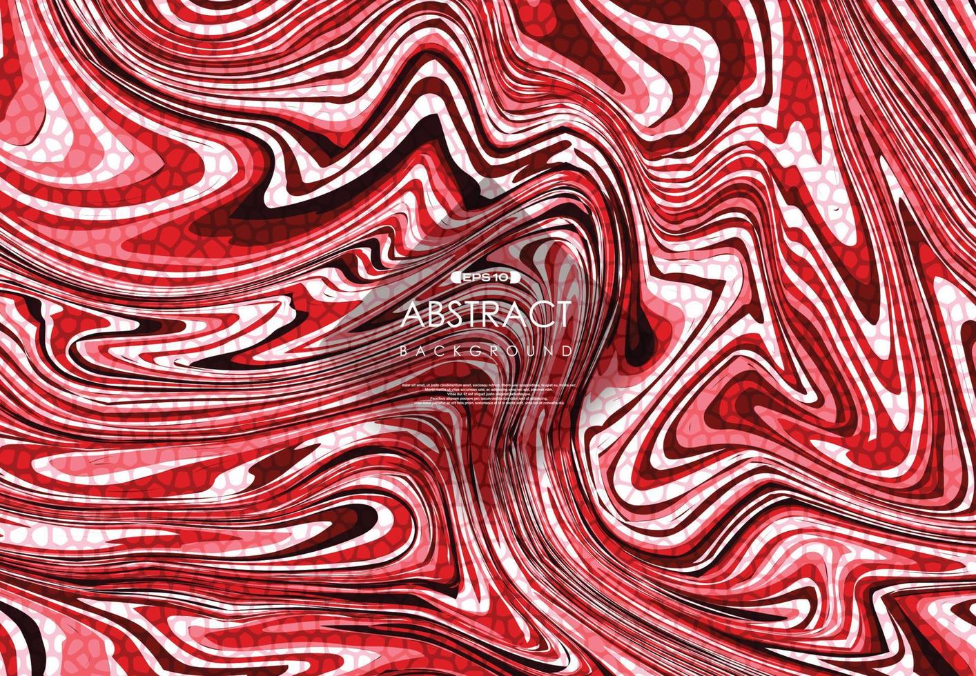 abstract rood marmeren ontwerp met patroon van deeltje cel ontwerp artwork achtergrond. illustratie vector eps10