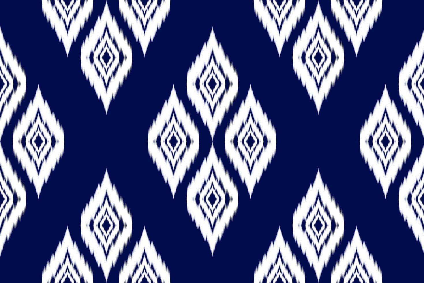 etnisch ikat naadloos patroon in stam. aztec meetkundig etnisch ornament afdrukken. ikat patroon stijl. vector