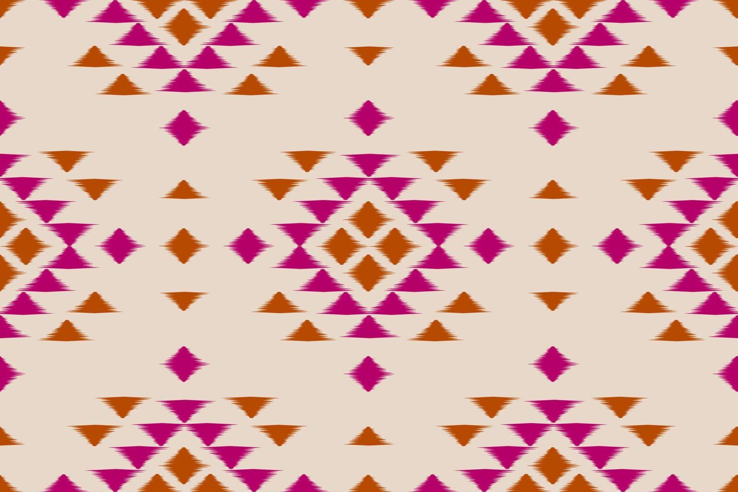 etnisch ikat naadloos patroon in stam. aztec meetkundig etnisch ornament afdrukken. ikat patroon stijl. vector