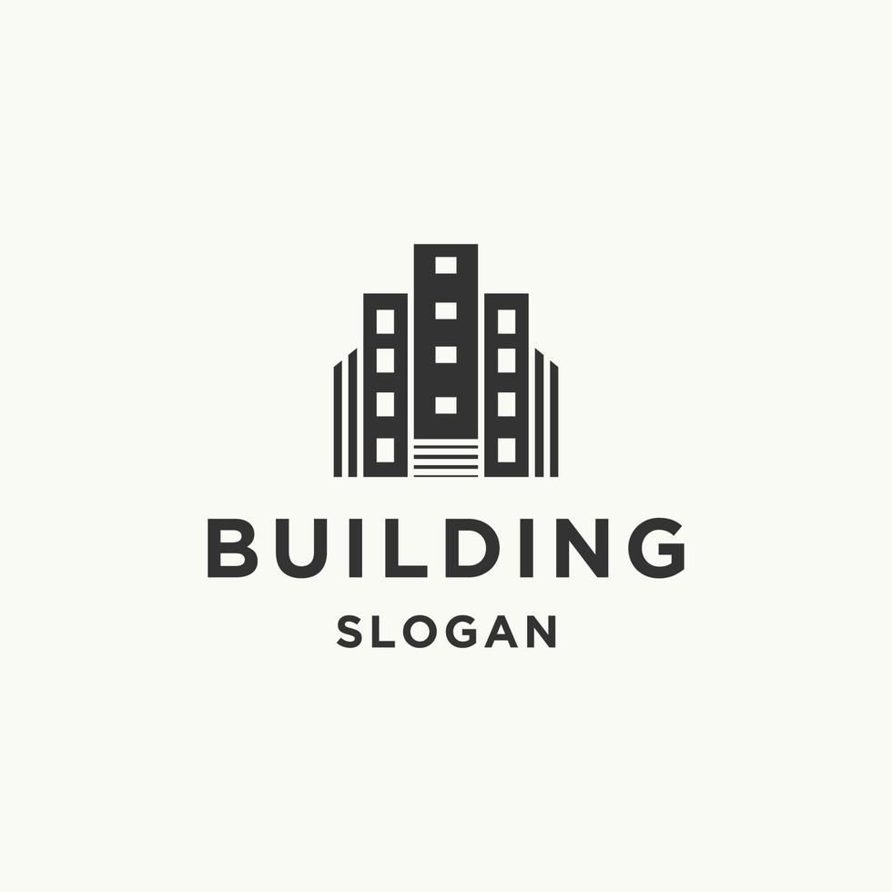gebouw logo pictogram ontwerpsjabloon vector