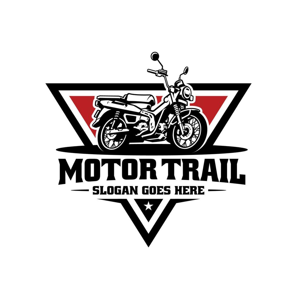 avontuur motorroute motorcross logo vector