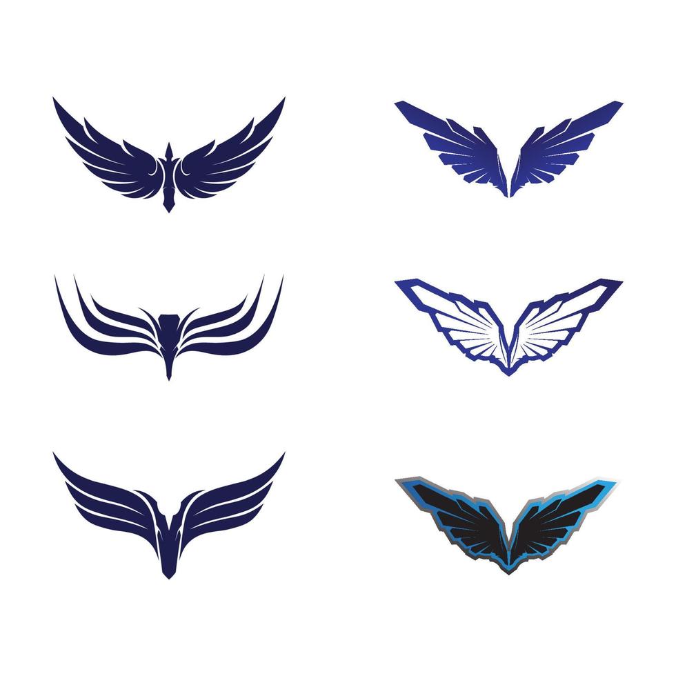 valk adelaar vogel logo sjabloon vector pictogram