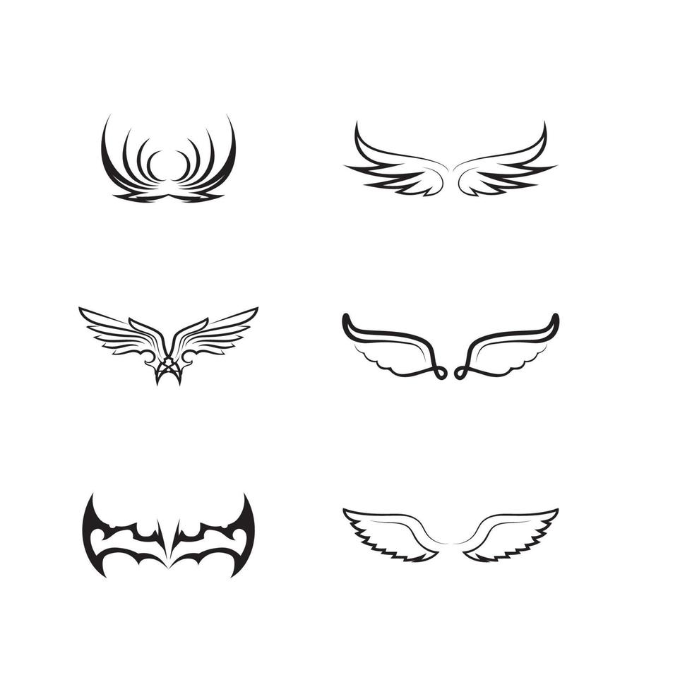 valk adelaar vogel logo sjabloon vector pictogram