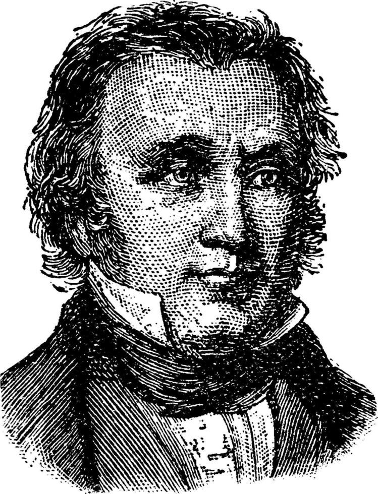 Thomas macauley, wijnoogst illustratie vector