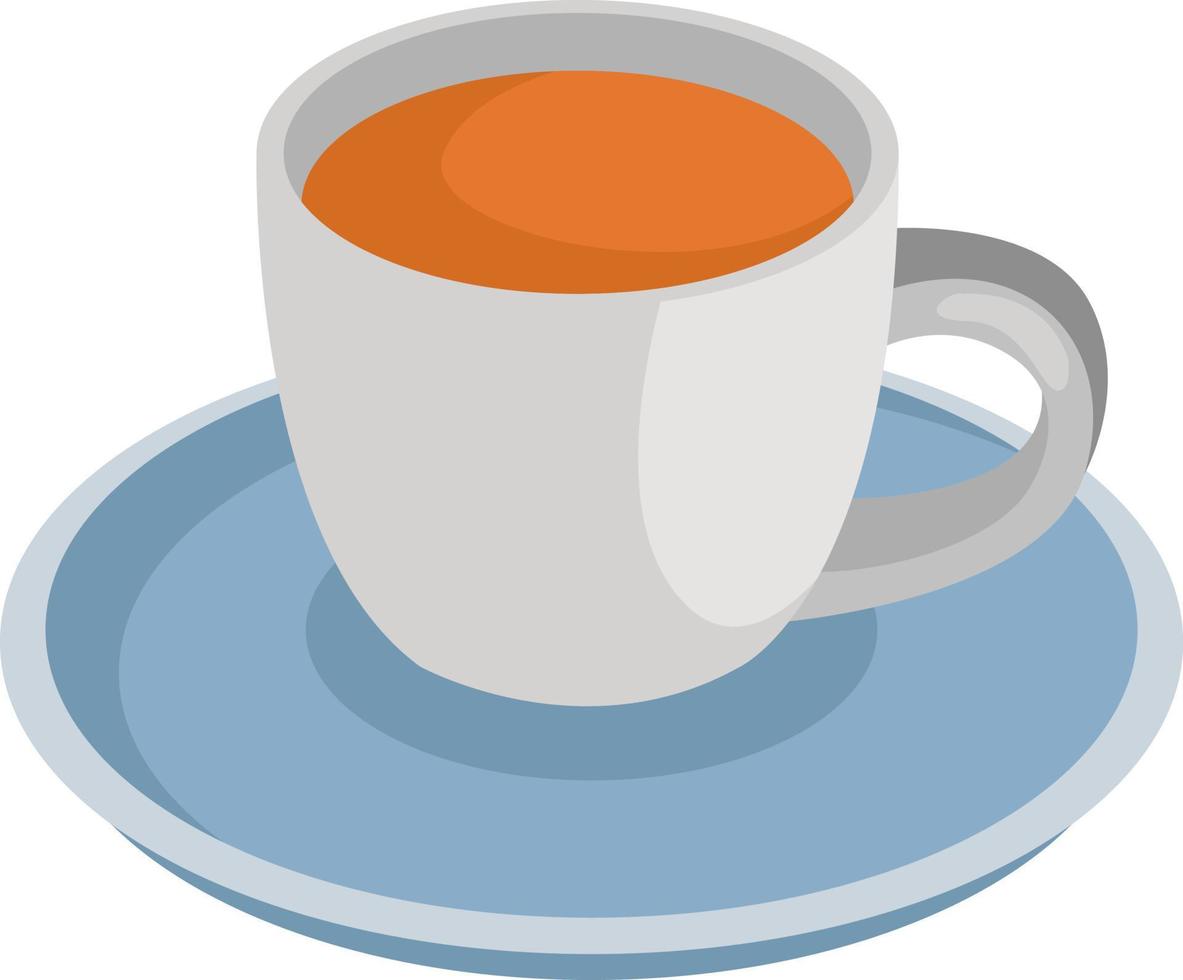 espresso koffie ,illustratie,vector Aan wit achtergrond vector