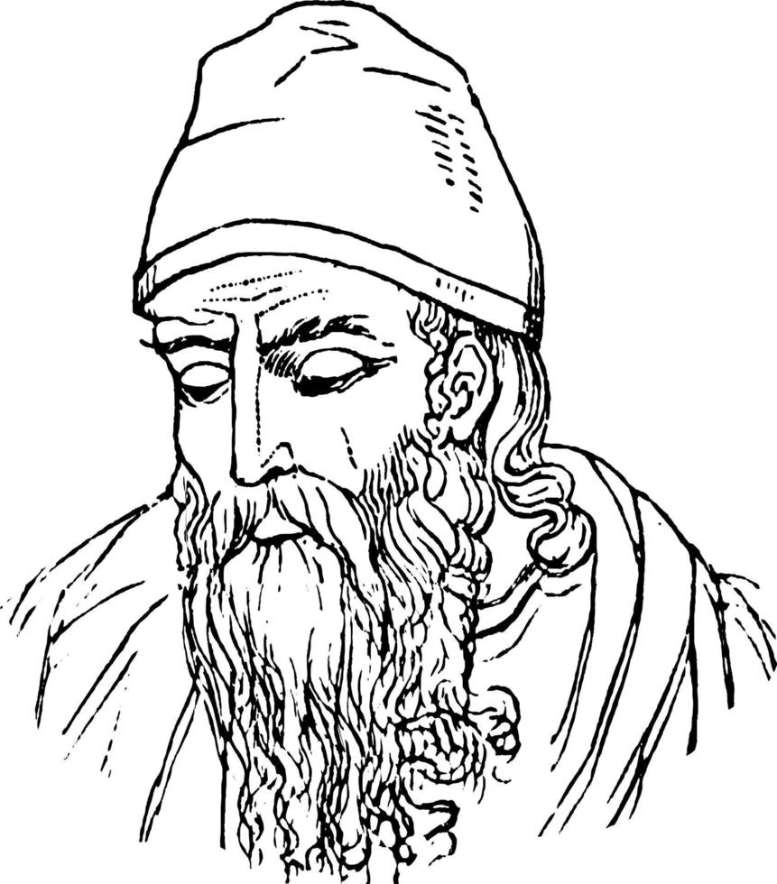 euclides, wijnoogst illustratie vector