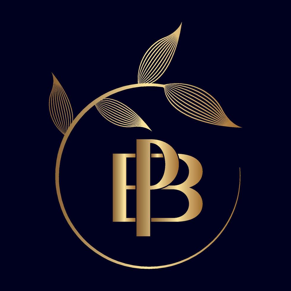 bp of pb luxe blad logo vector