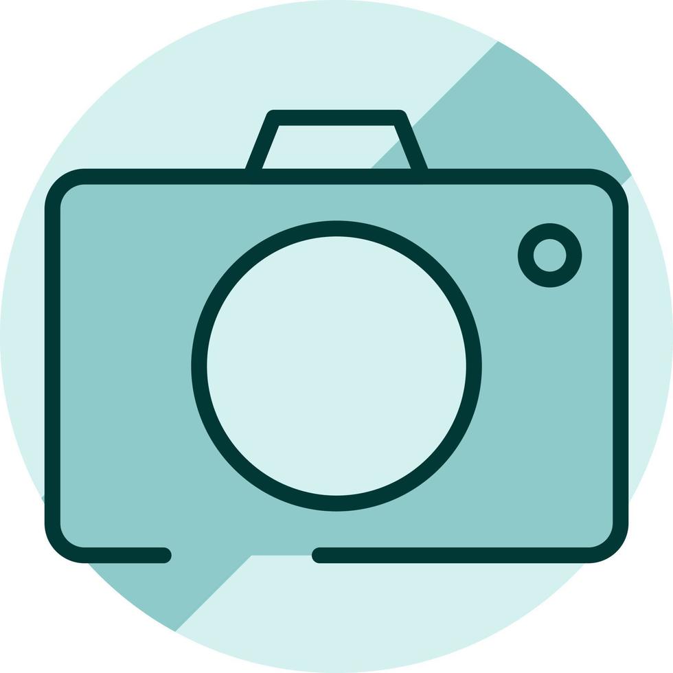 waarschuwing teken Nee camera, illustratie, vector Aan een wit achtergrond.