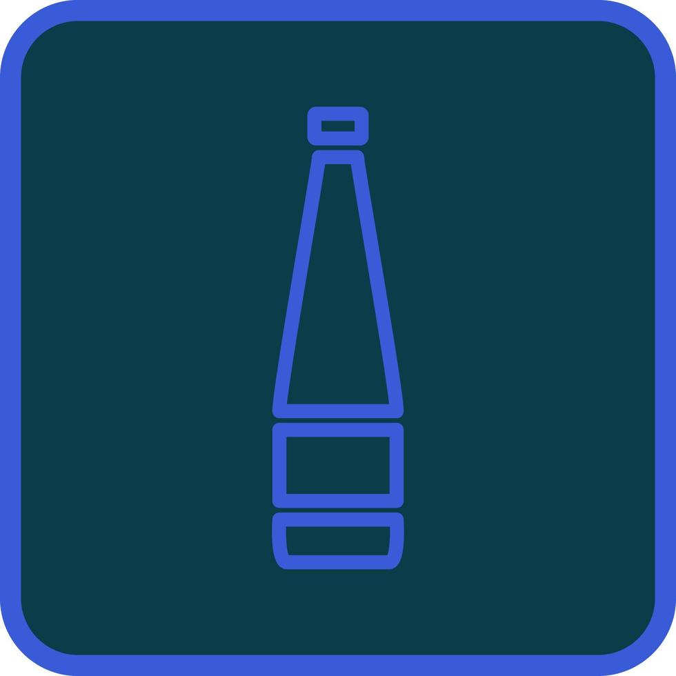 fles van koolzuurhoudend drankje, illustratie, vector Aan een wit achtergrond.