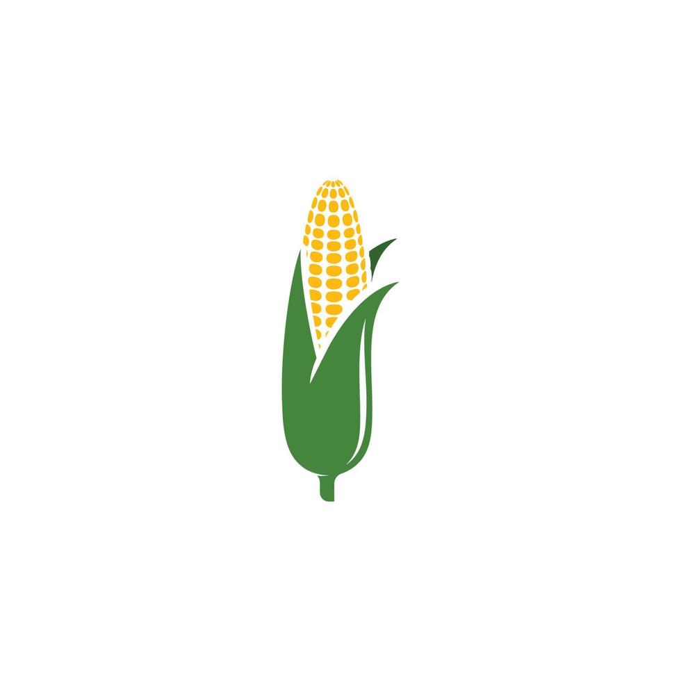 landbouw maïs vector pictogram ontwerp