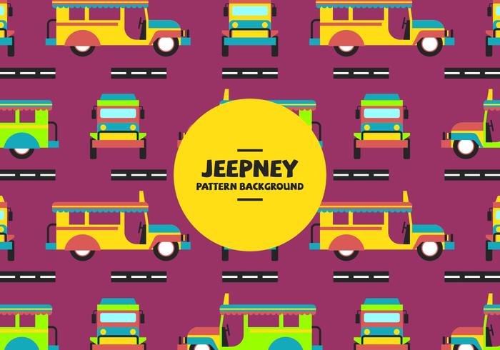 Jeepney Patroon vector