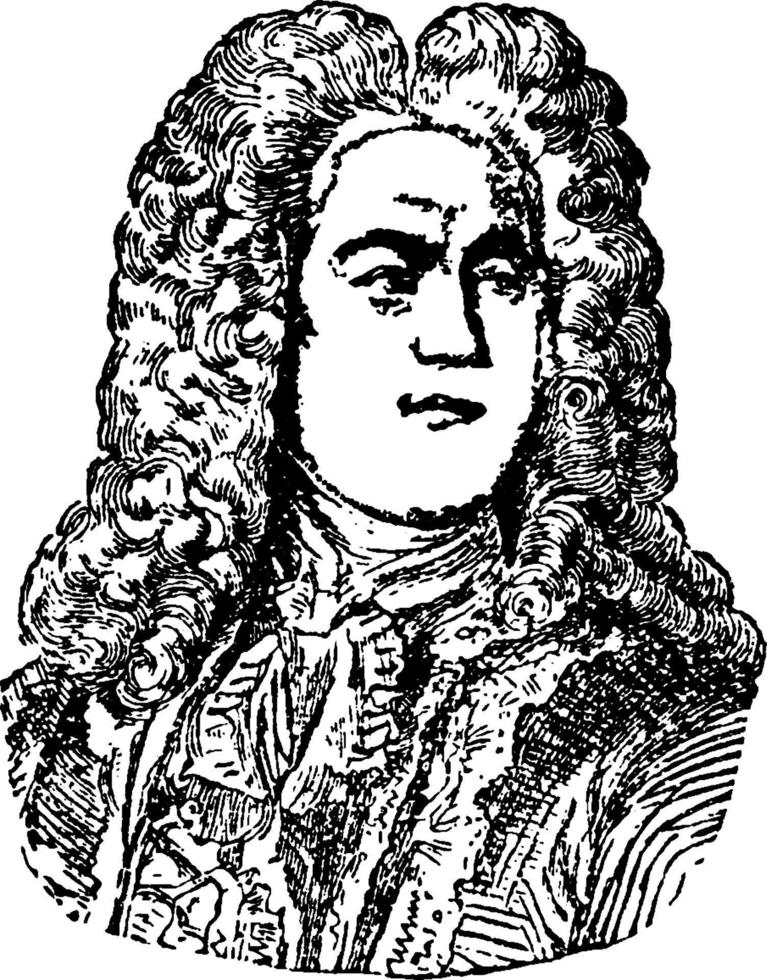 George frederick handel, wijnoogst illustratie vector