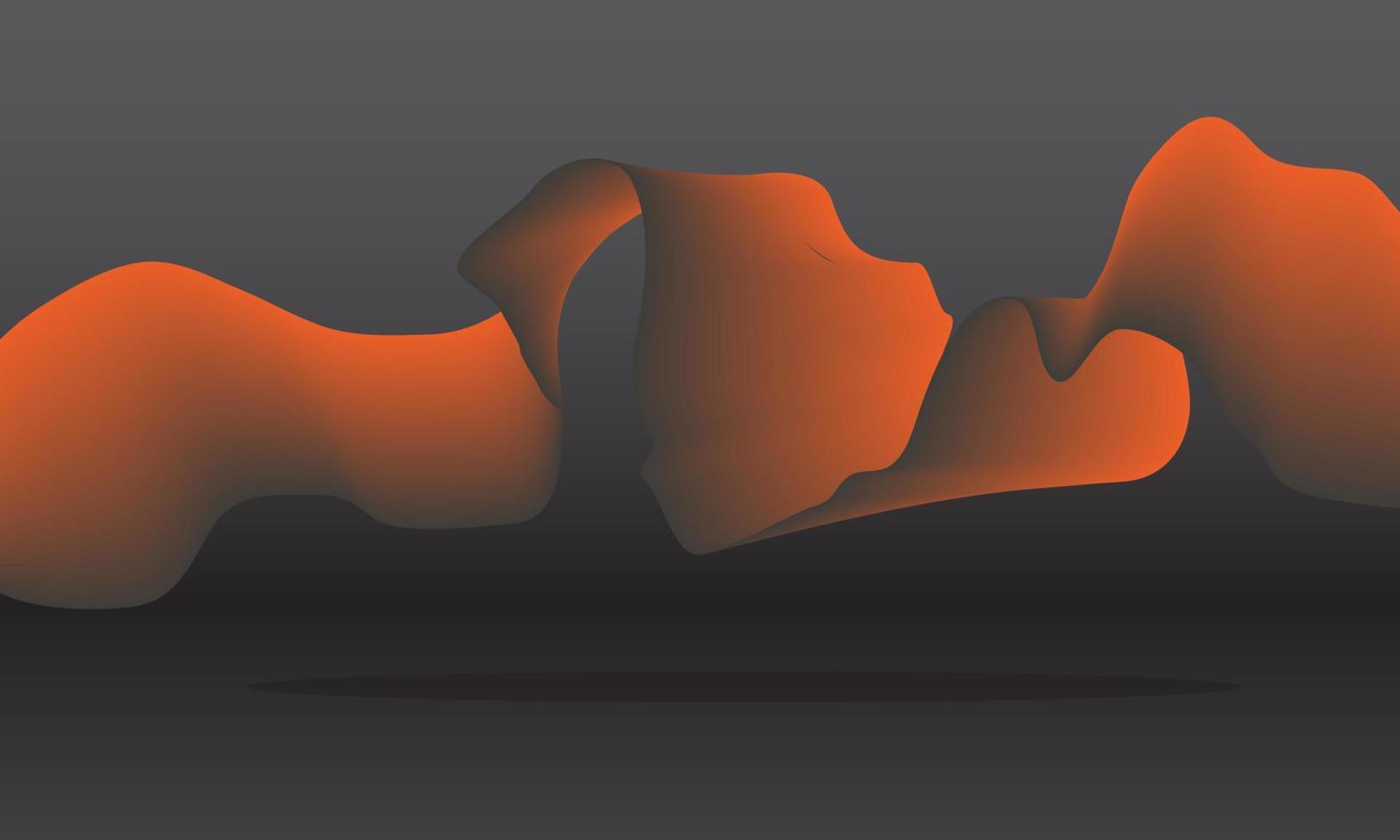 warm en oranje kleur achtergrond abstract kunst vector. eps10 vector