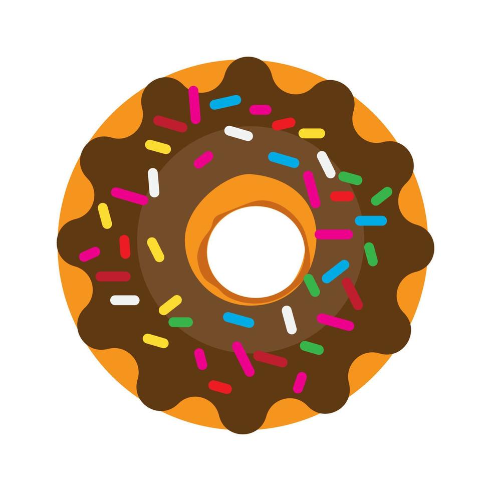 donut logo vector