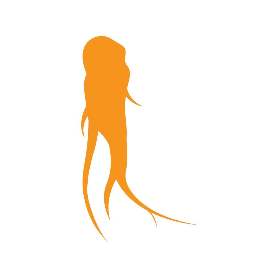 ginseng logo vector