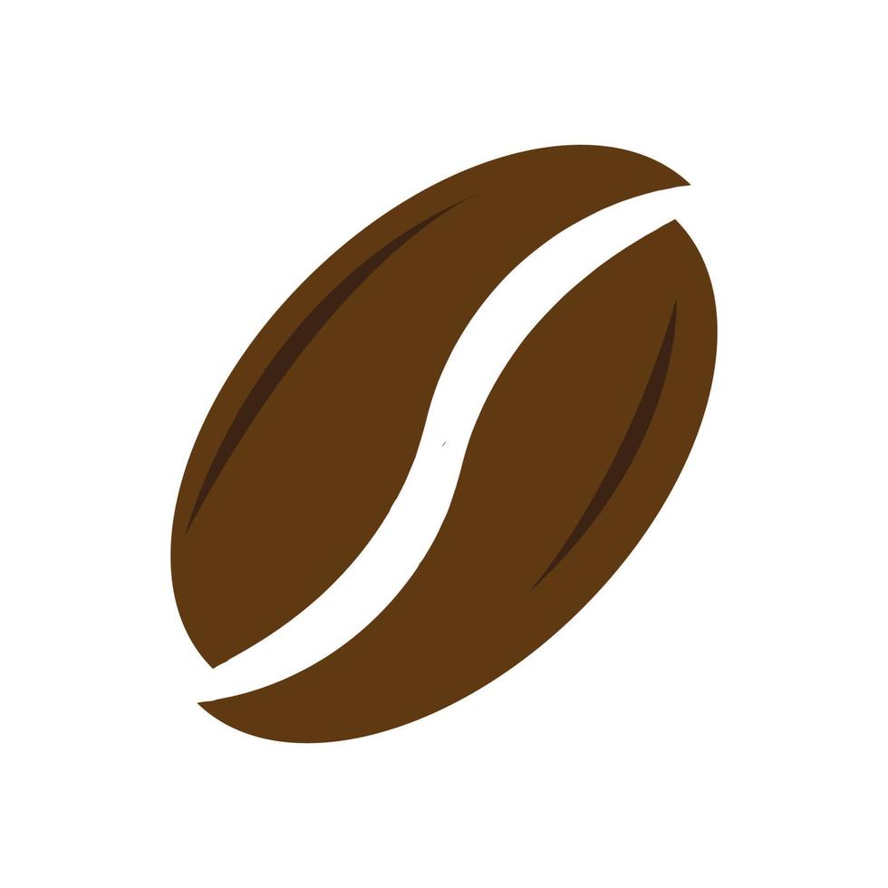 koffieboon logo vector