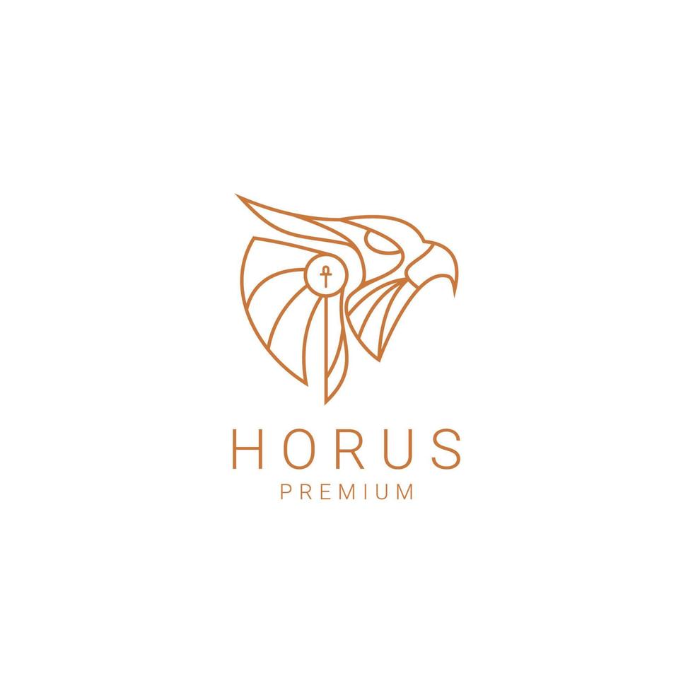 horus logo ontwerp icoon sjabloon vector