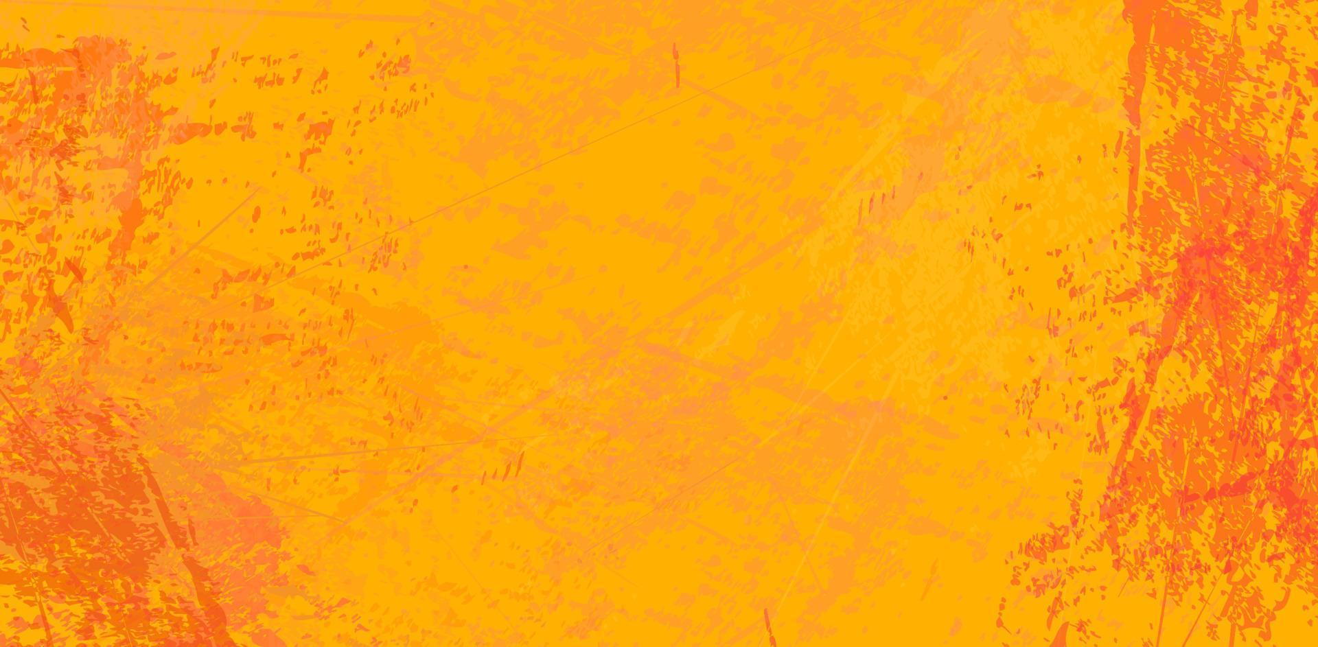 abstracte grunge textuur oranje kleur achtergrond vector