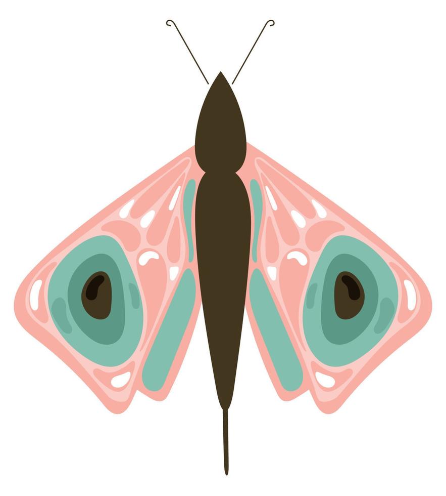 vlinder kever icoon vector