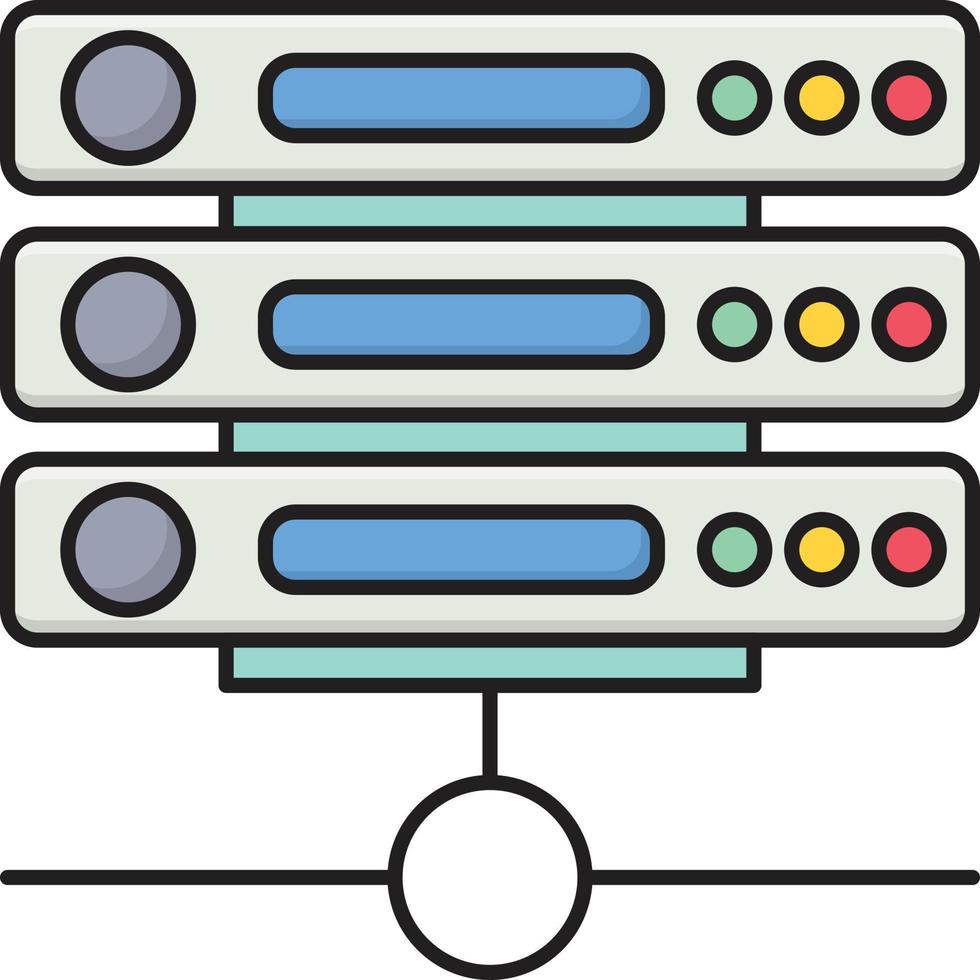 database vectorillustratie op een background.premium kwaliteit symbolen.vector pictogrammen voor concept en grafisch ontwerp. vector