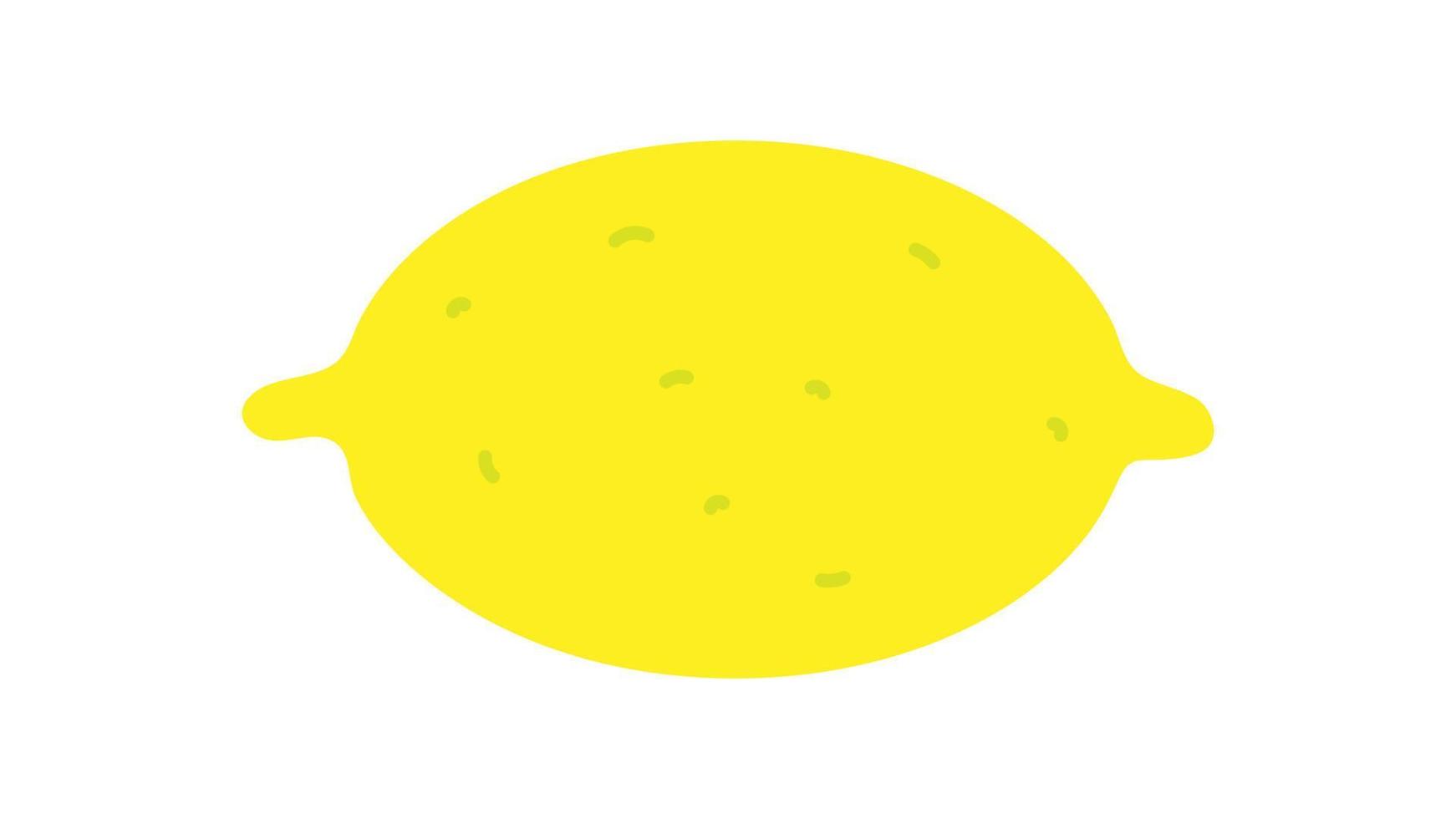 citroen icoon, gemakkelijk ontwerp, citroen icoon klem kunst vector