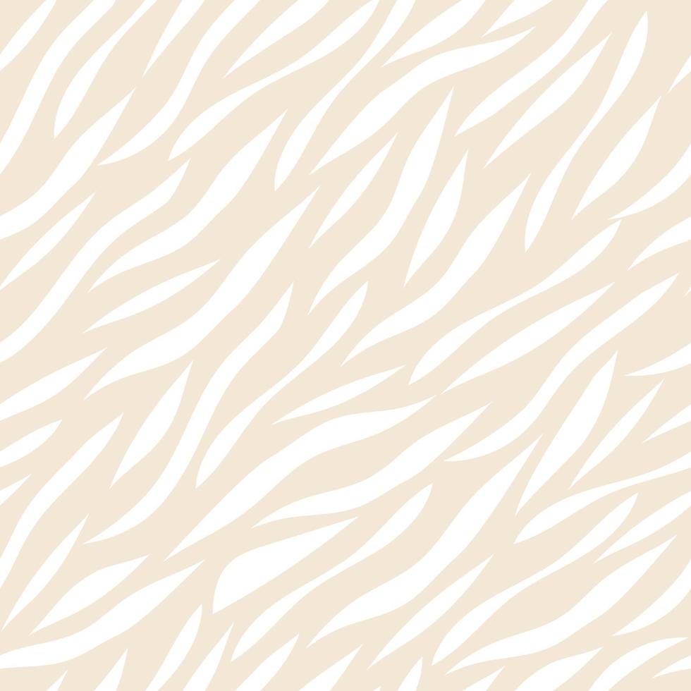 naadloos vector beige zebra patroon