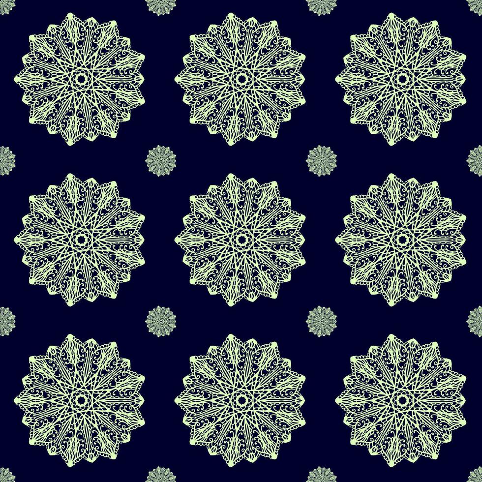 neon mandala patroon, illustratie, vector Aan wit achtergrond