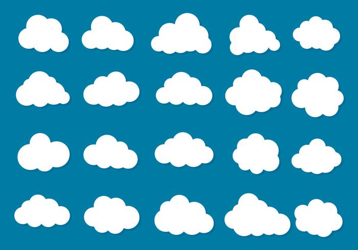 Gratis Collection Vector Clouds Icon