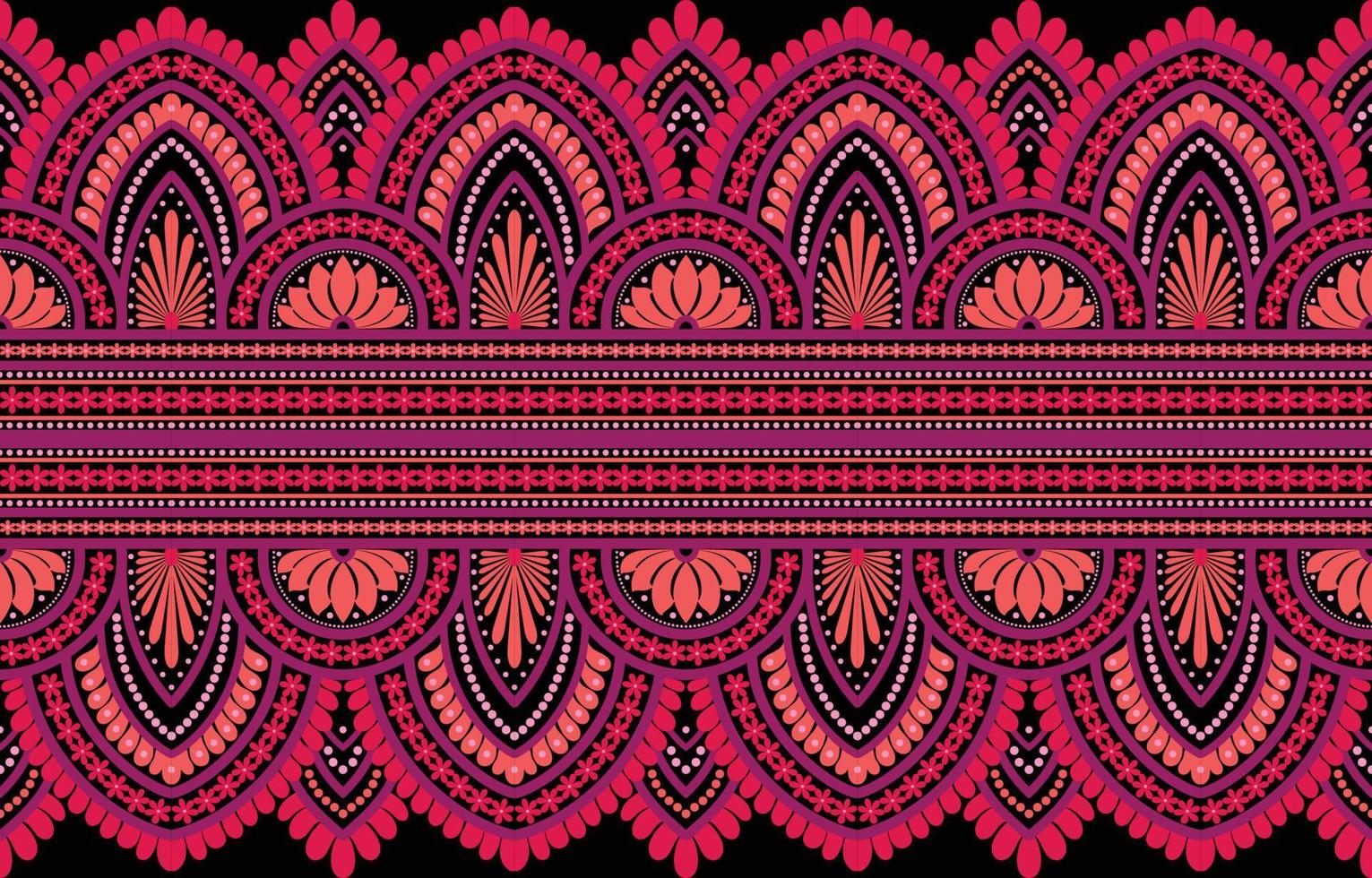 abstract etnisch meetkundig patroon ontwerp achtergrond voor behang of andere kleding stof patroon. vector