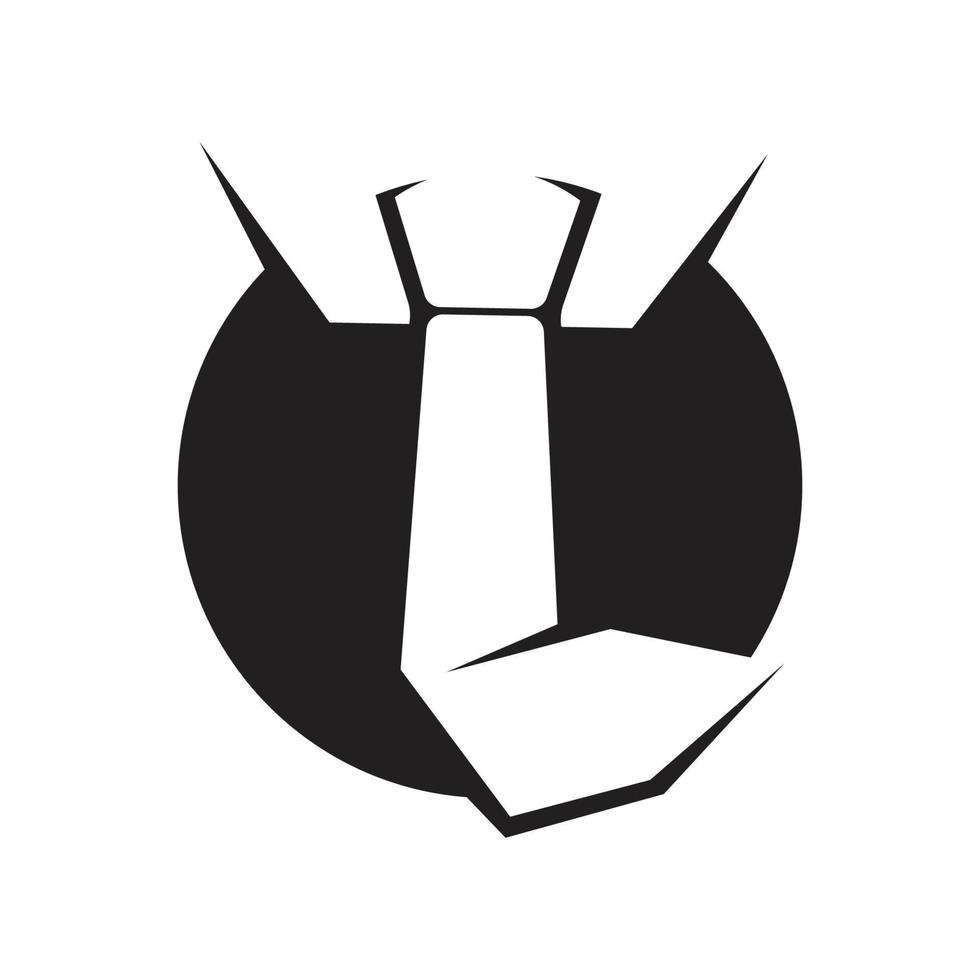 logo stropdas symbool icoon vector ontwerp