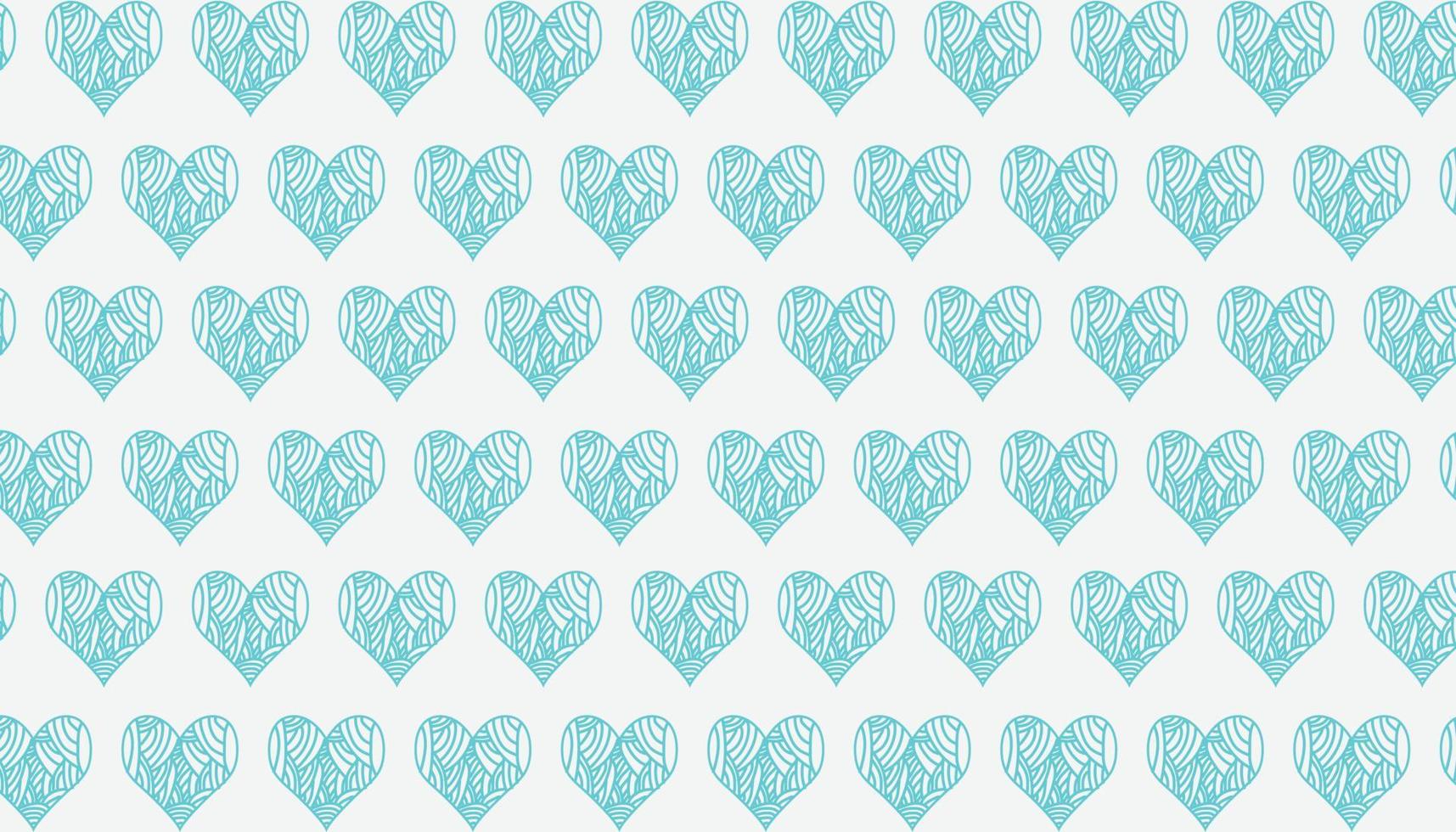 kattebelletje liefde effect met blauw kleur naadloos patroon vector