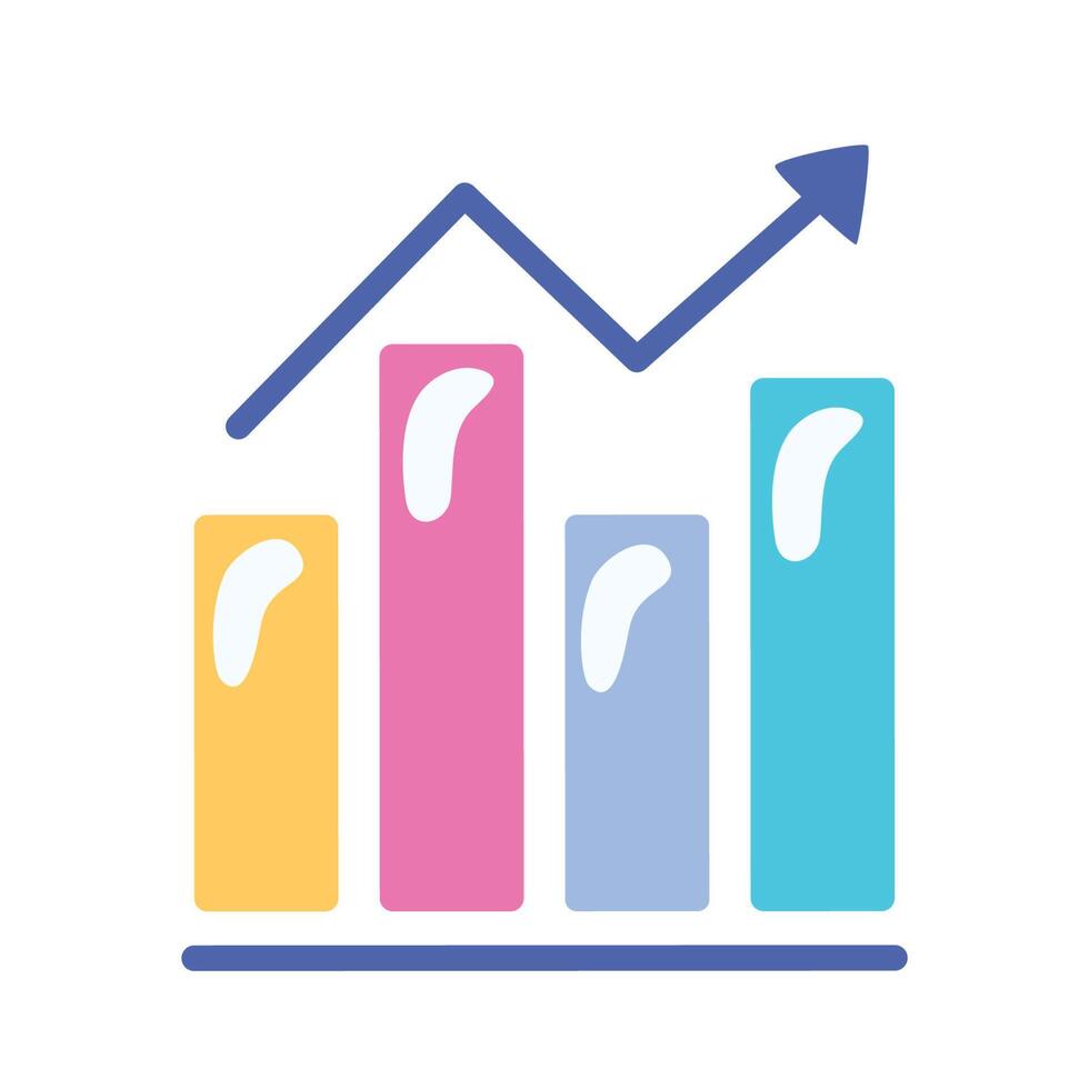 statistieken bars infographic vector