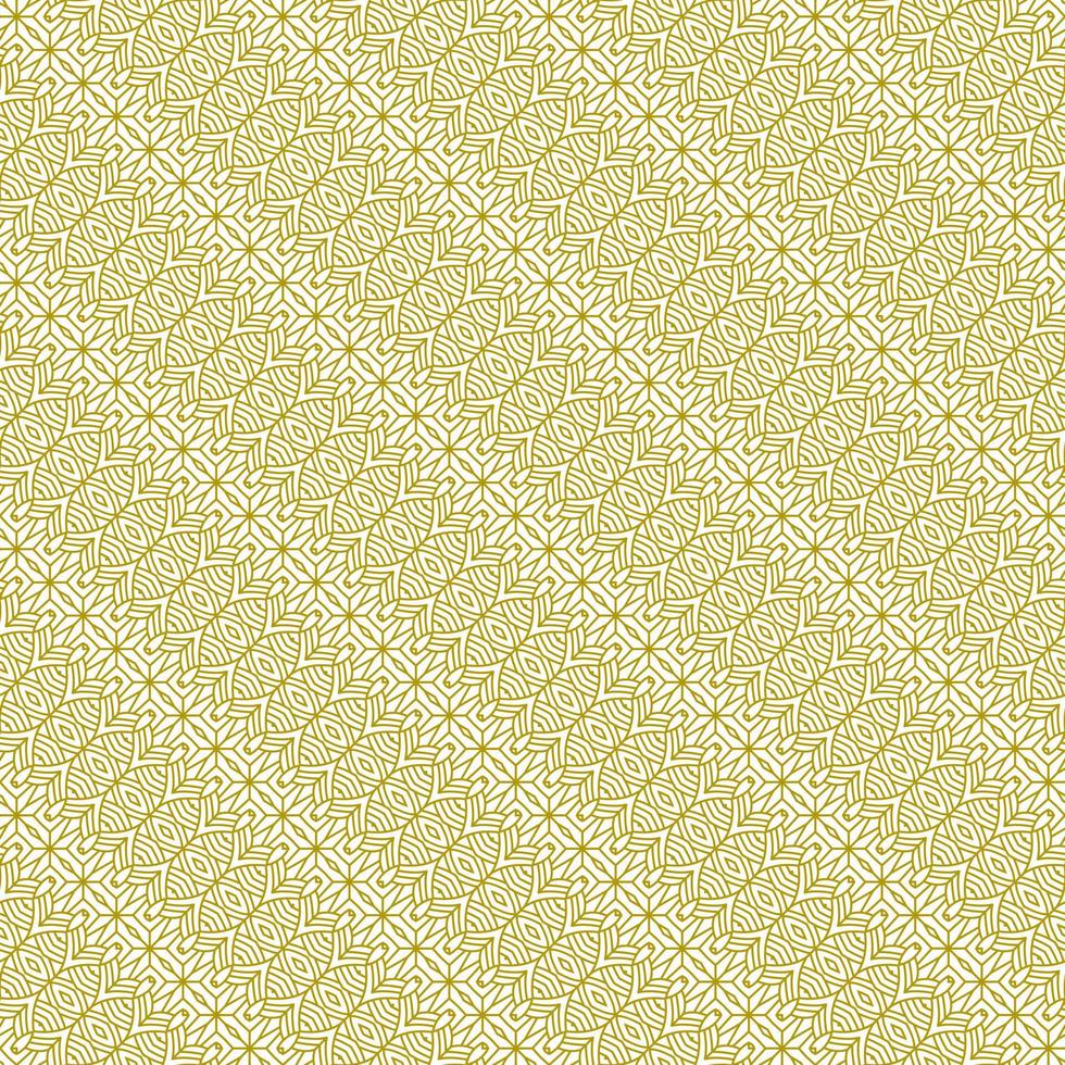 lijn goud luxe patroon vector