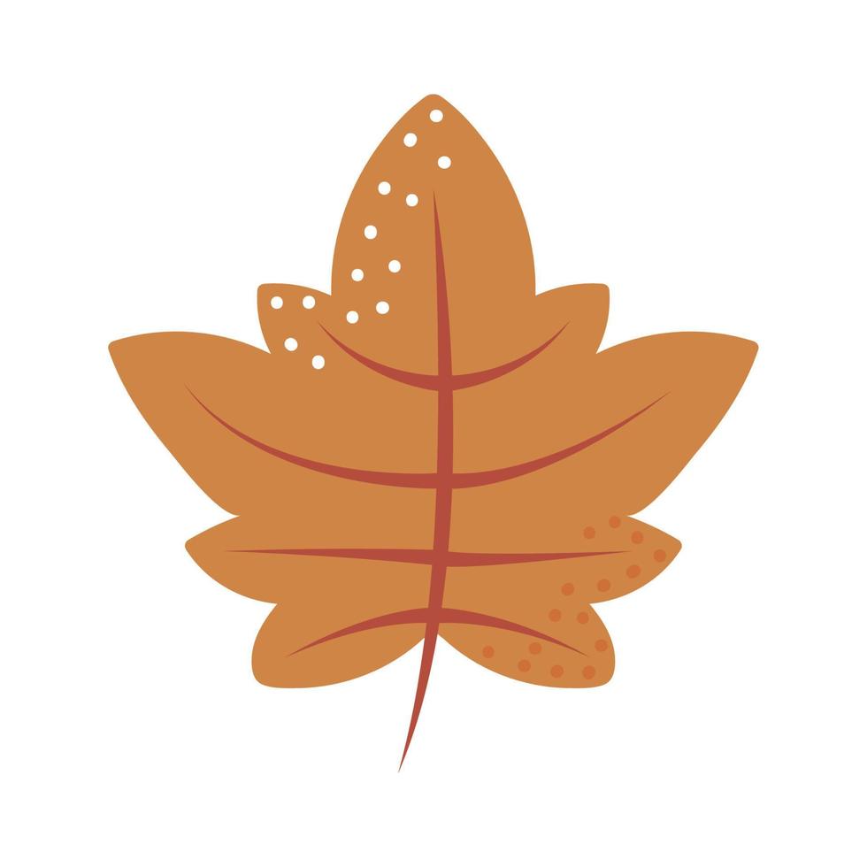 herfstblad icoon vector
