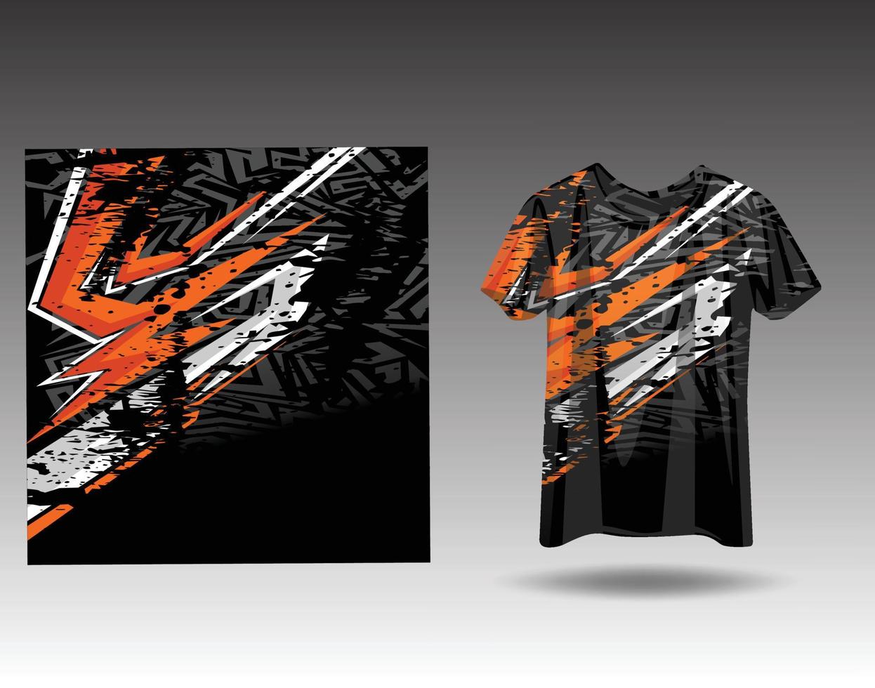 t-shirt sport grunge achtergrond voor extreem Jersey team racing wielersport Amerikaans voetbal gaming backdrop behang vector