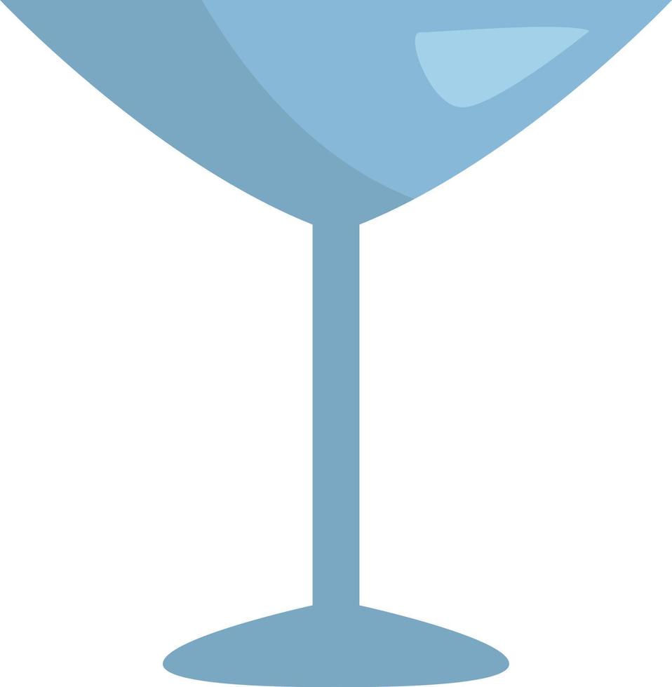 coctail glas, illustratie, vector, Aan een wit achtergrond. vector