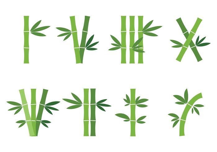 Gratis Bamboo Icons Vector