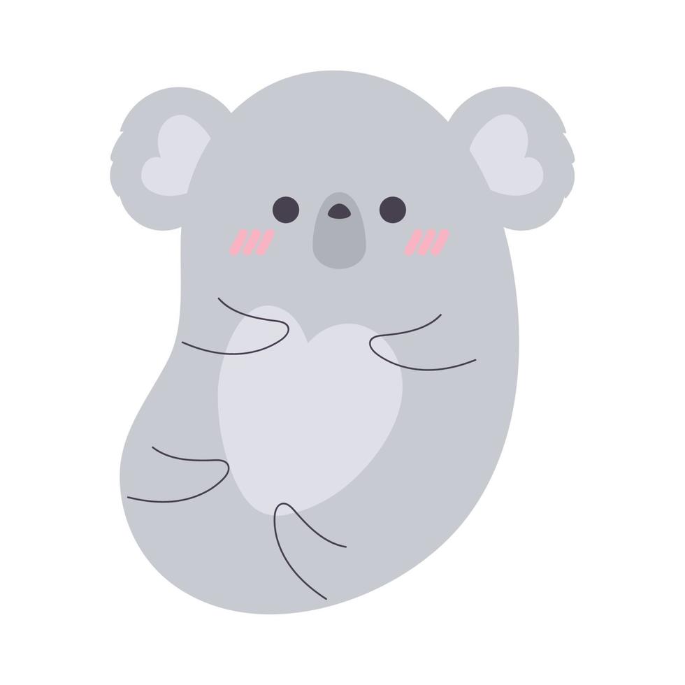 koala dier kawaii vector