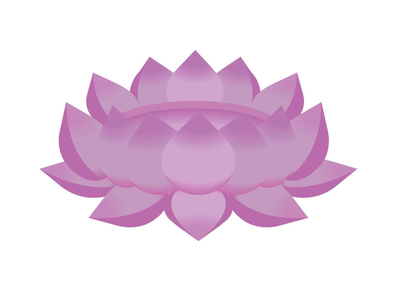 lotusbloem icoon vector