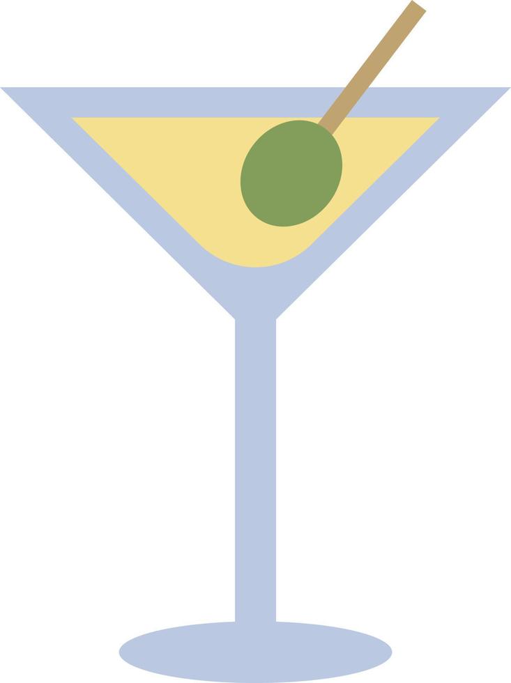 vakantie kosmopolitisch cocktail, icoon illustratie, vector Aan wit achtergrond