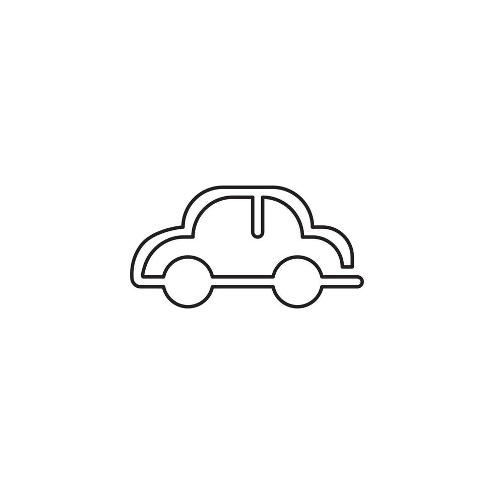 auto pictogram vectorillustratie vector