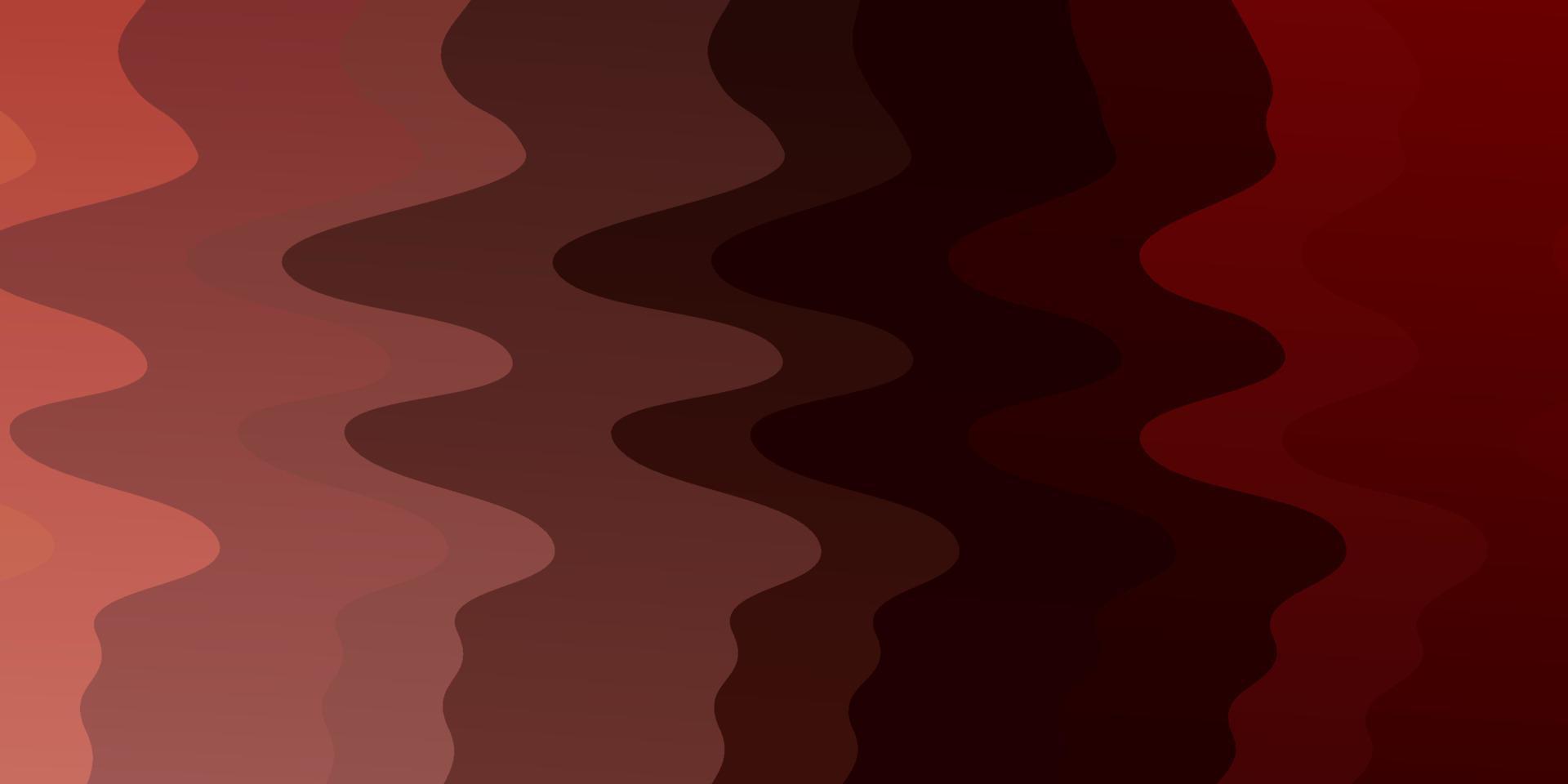 lichtgroen, rood vectormalplaatje met krommen. vector