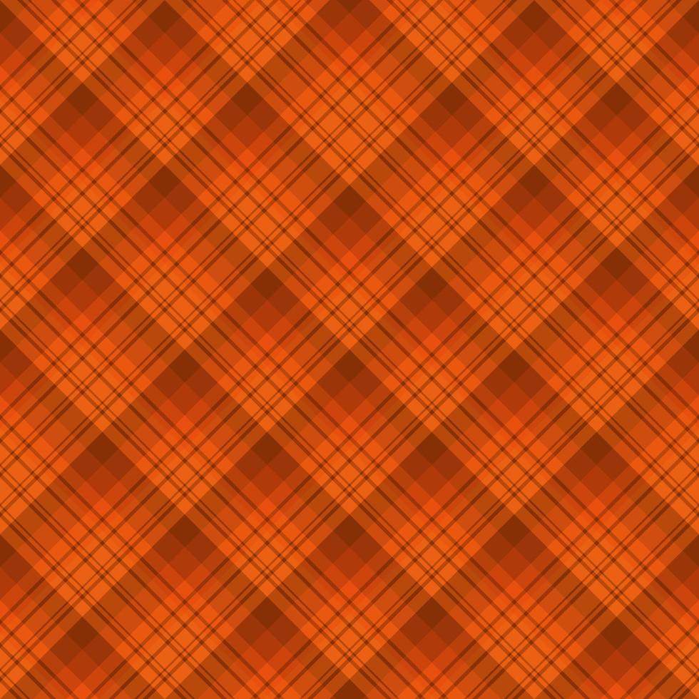 naadloos patroon in gemakkelijk knus oranje en bruin kleuren voor plaid, kleding stof, textiel, kleren, tafelkleed en andere dingen. vector afbeelding. 2