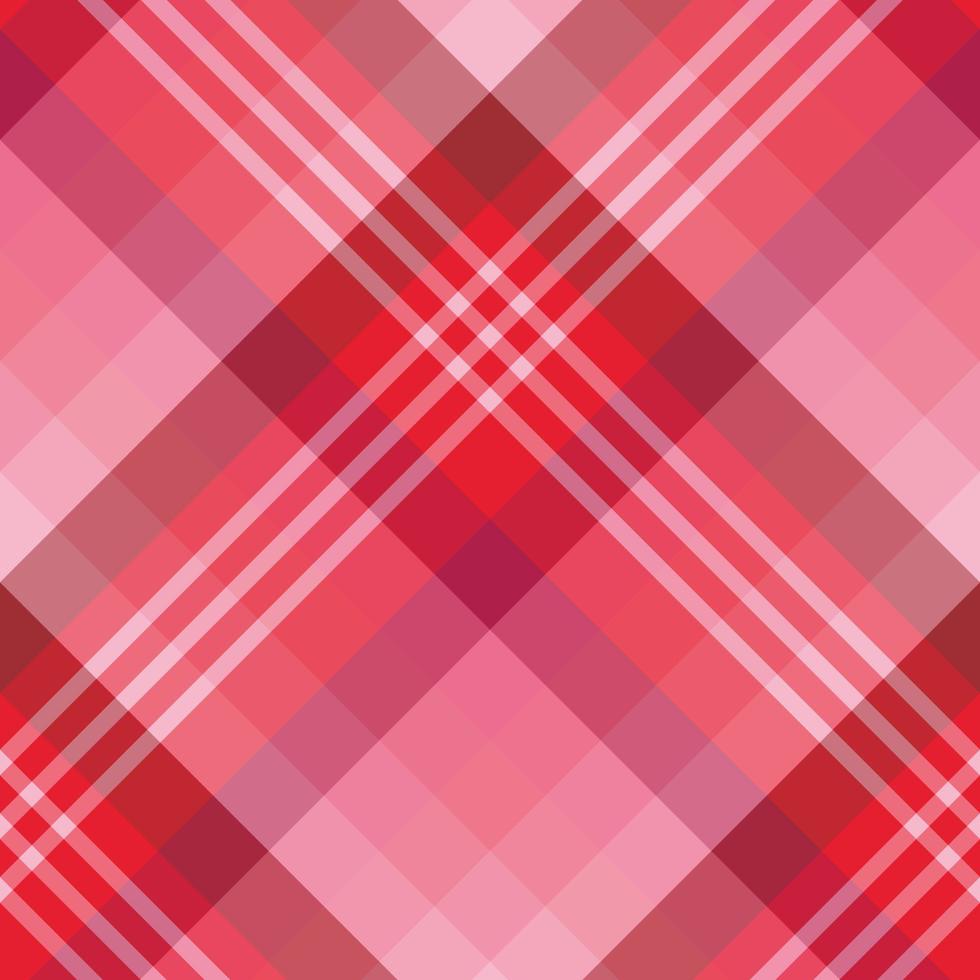 naadloos patroon in gemakkelijk knus rood en roze kleuren voor plaid, kleding stof, textiel, kleren, tafelkleed en andere dingen. vector afbeelding. 2