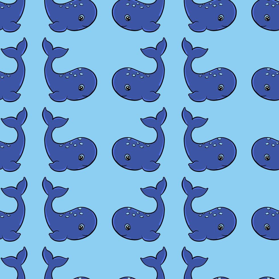 blauw groot vis, illustratie, vector Aan wit achtergrond